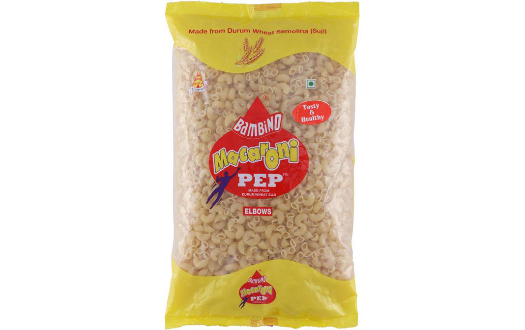 Bambino Macaroni Pep Elbows    Pack  875 grams